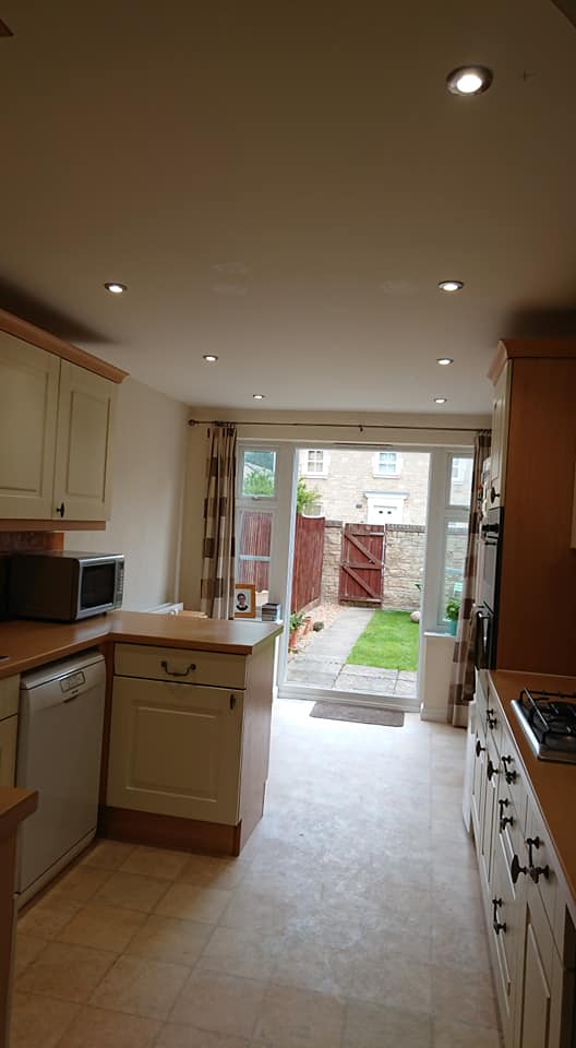kitchen lighting in Corsham