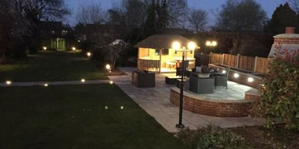 garden electrical work